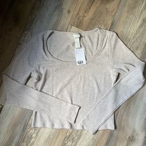 H&M Cropped Long Sleeve